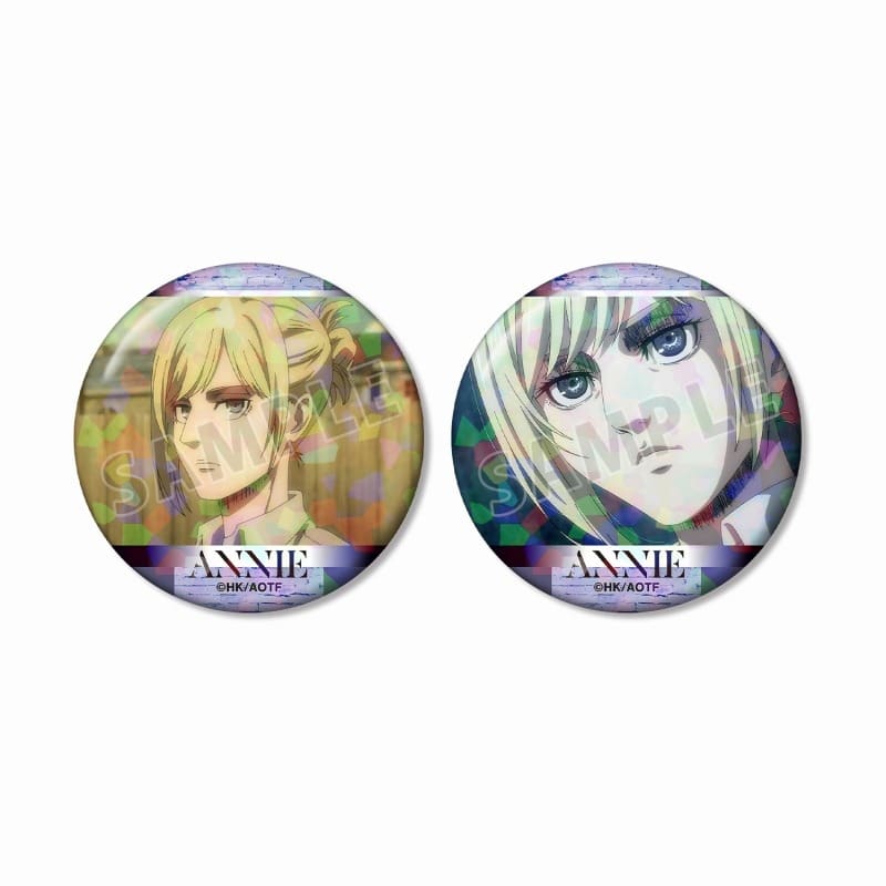 進撃の巨人 アニ 場面写ホログラム缶バッジ2個セット
 
2025年9月7日発売
で取扱中
