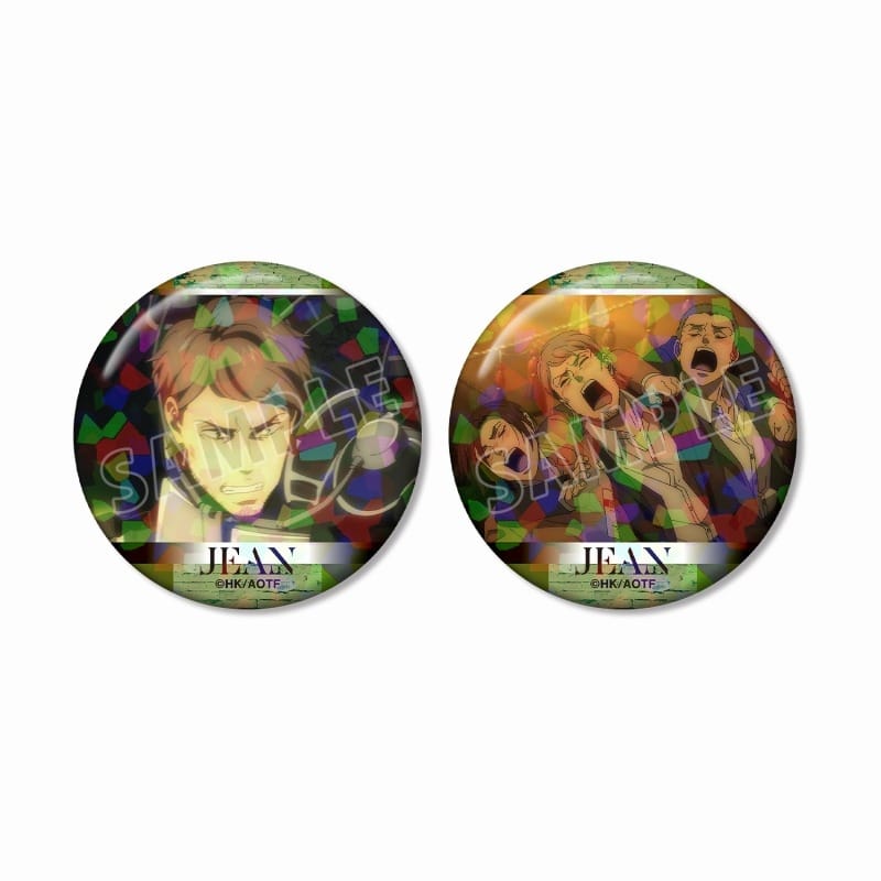 進撃の巨人 ジャン 場面写ホログラム缶バッジ2個セット
 
2025年9月7日発売
