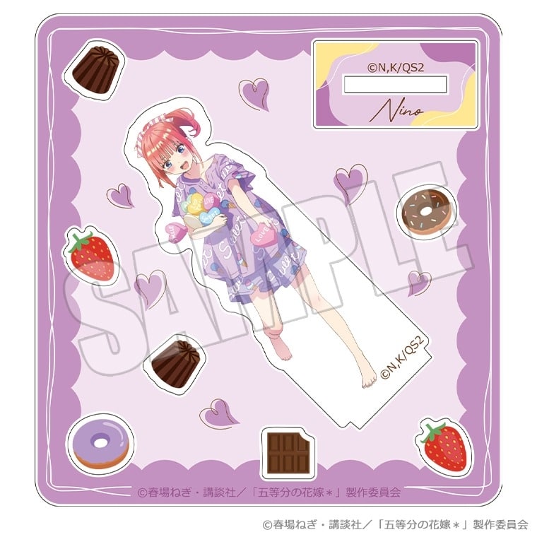 五等分の花嫁* カスタムアクリルスタンド
 
2025年08月上旬発売
で取扱中 (アニメイト)