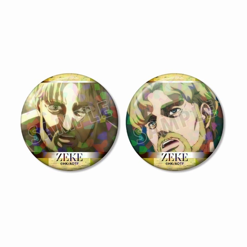 進撃の巨人 ジーク 場面写ホログラム缶バッジ2個セット
 
2025年9月7日発売
で取扱中