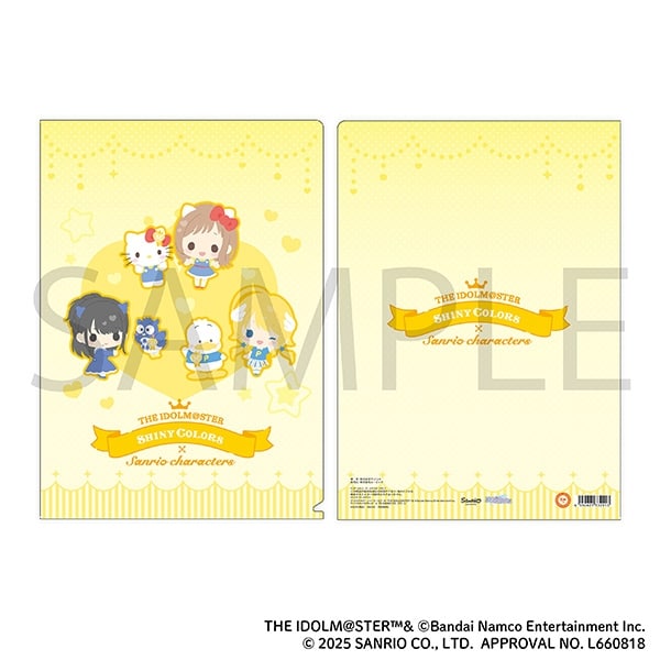 アイドルマスター シャイニーカラーズ クリアファイル/283プロ イルミネーションスターズ×サンリオキャラクターズ
 
2025年7月11日発売