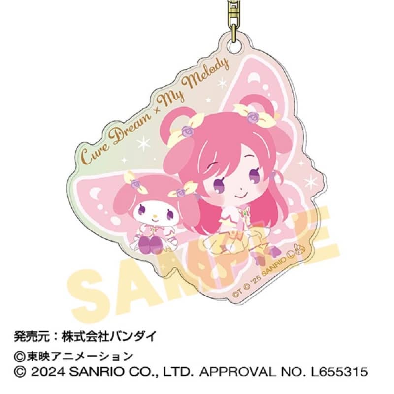 Yes! プリキュア5GoGo!×サンリオキャラクターズ オーロラアクリルキーホルダー01 キュアドリーム×マイメロディ
 
2025年02月発売