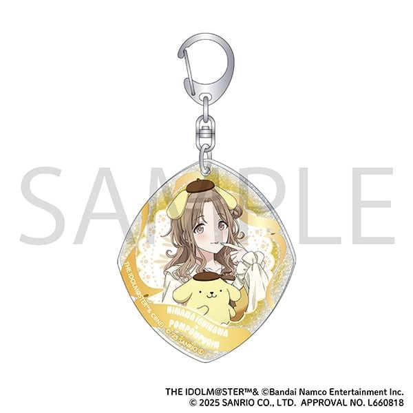 アイドルマスター シャイニーカラーズ ラメアクリルキーホルダー/市川雛菜×ポムポムプリン　サンリオキャラクターズ
 
2025年6月28日発売