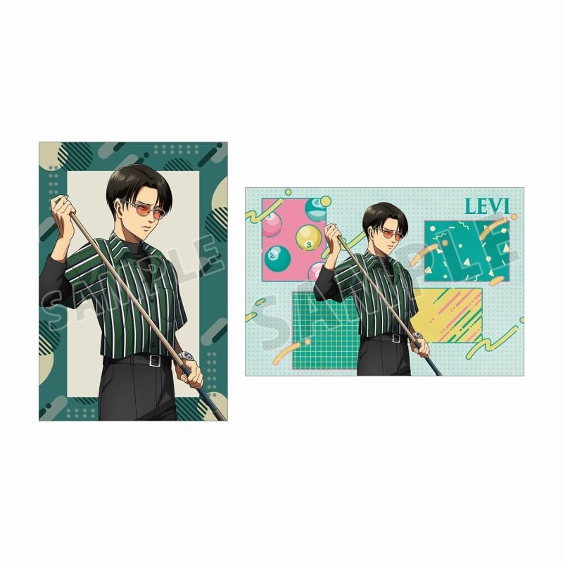 進撃の巨人 描き下ろし リヴァイ レトロ風ファッションver. ポストカード2枚セット
 
2025年9月17日発売
で取扱中