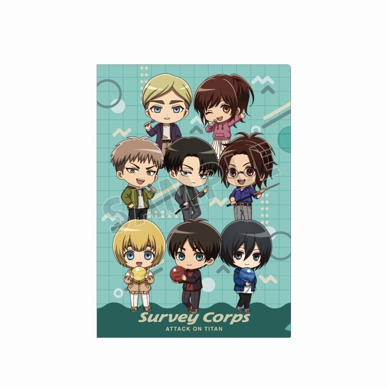 進撃の巨人 集合 ちびキャラ アクティビティver. クリアファイル
 
2025年9月17日発売
で取扱中