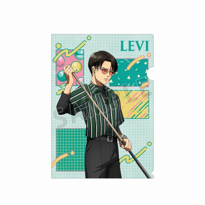 進撃の巨人 描き下ろし リヴァイ レトロ風ファッションver. クリアファイル
 
2025年9月17日発売
で取扱中