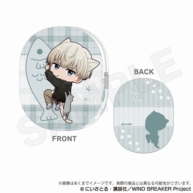 ウィンドブレイカー (ウィンブレ) ダイカットレザーポーチ ひっつきにゃんver. 梶蓮
 
2025年05月発売