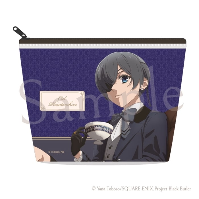黒執事 — 合皮ポーチ 2.シエル・ファントムハイヴ
 
2024年12月23日発売