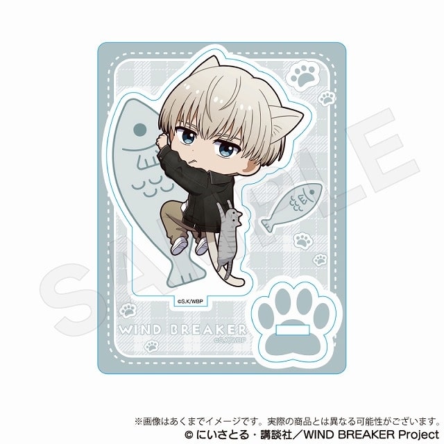 ウィンドブレイカー (ウィンブレ) ミニキャラスタンド ひっつきにゃんver. 梶蓮
 
2025年05月発売