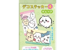 ちいかわ デコステッカー4ガムつき
 
2025年08月発売
 【アニメイト】