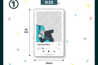 サツキ&channel クリアカード1【初音ミク】/channel【再販】
 
2025年08月下旬発売