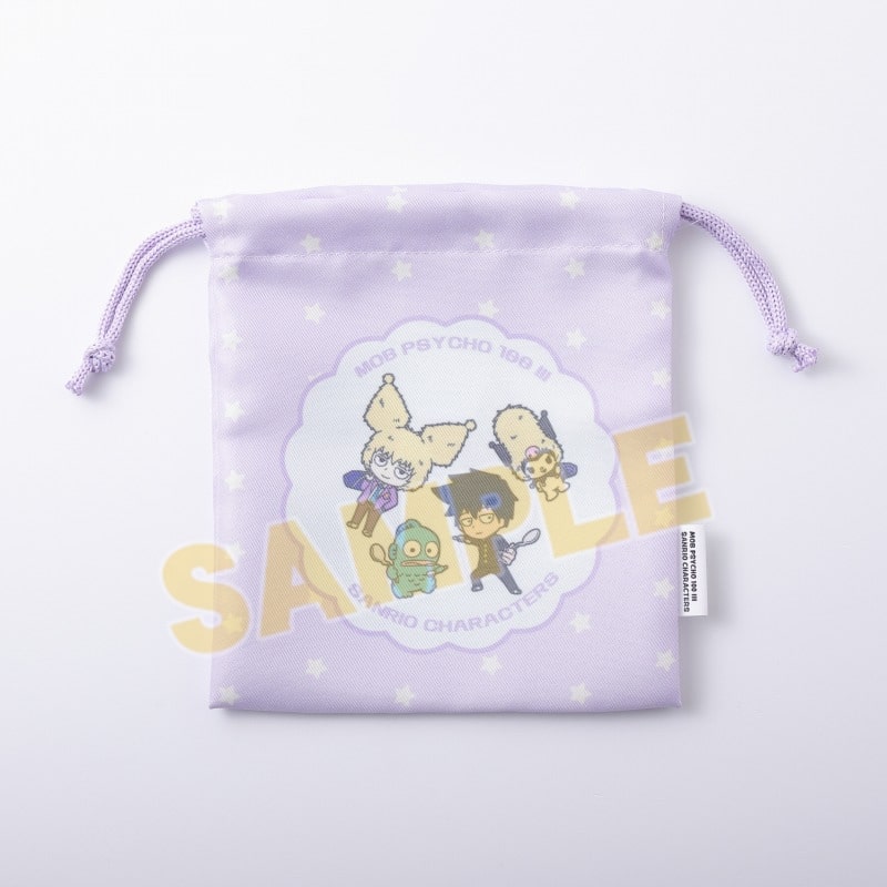 モブサイコ100Ⅲ×サンリオキャラクターズ プリントミニ巾着 影山律×ハンギョドン、花沢輝気×クロミ
 
2024年07月発売
