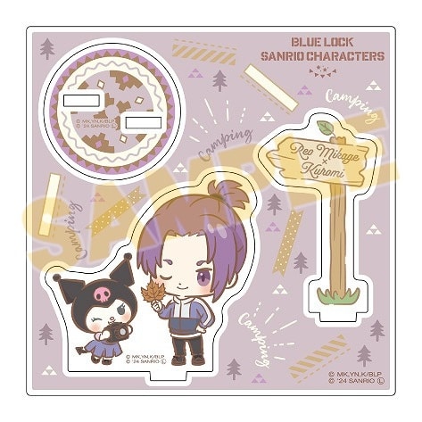 ブルーロック×サンリオキャラクターズ ミニキャラアクリルスタンド ⑤御影 玲王×クロミ[アニメイト限定]
 
2024年08月下旬発売