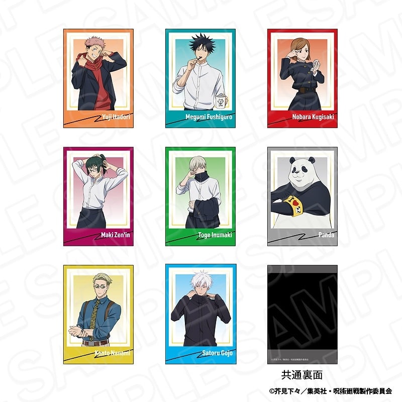 [アニメイト]呪術廻戦 インスタントフォト風ブロマイド(ブラインド) Morning ver.
 
2025年06月発売