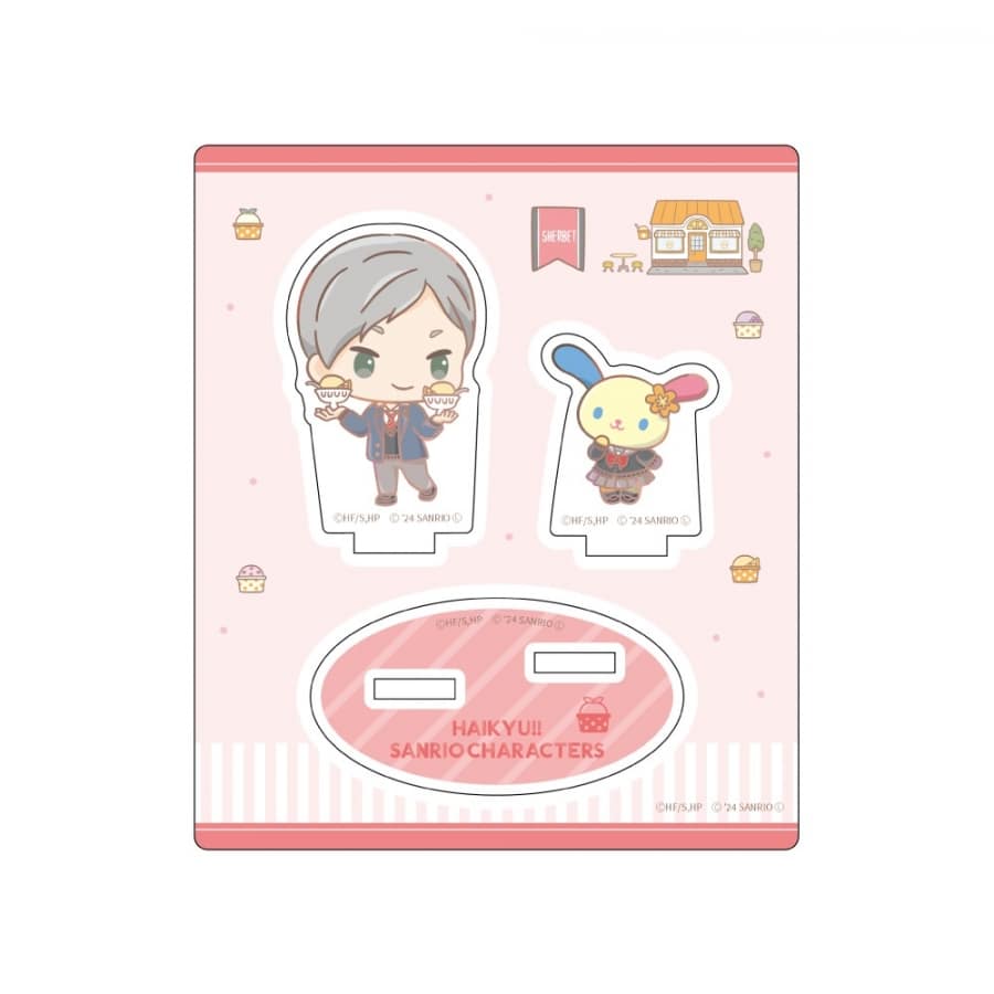 ハイキュー!!×サンリオキャラクターズ アクリルスタンド⑧灰羽リエーフ×ウサハナ
 
2024年8月2日発売