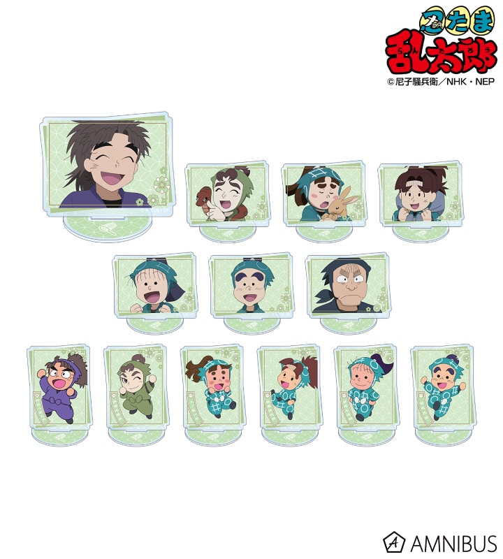 忍たま乱太郎 トレーディングアクリルスタンド 生物委員会ver. 2025年7月下旬発売予定