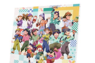 忍たま乱太郎 描き下ろしイラスト 集合 みんなで商いver. BIGキャンバスボード 2025年6月上旬発売予定