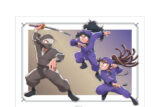 忍たま乱太郎 描き下ろしイラスト 集合E みんなで鍛練の段ver. A3マット加工ポスター 2025年6月上旬発売予定