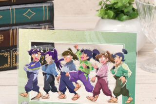 忍たま乱太郎 描き下ろし 六年生集合 みんなで歩むの段ver. A6アクリルスタンドパネル 2025年6月上旬発売予定