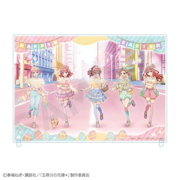 五等分の花嫁* アクリルボード キャラアニで
                                                2025年07月発売