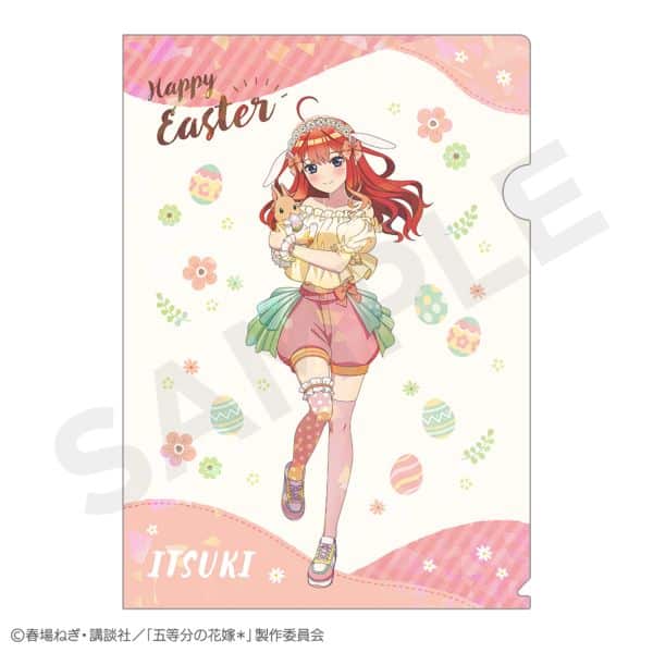 五等分の花嫁* ホログラムA4クリアファイル 中野五月キャラアニで
                                                2025年07月発売