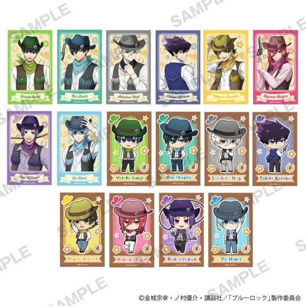 ブルーロック トレーディングミニブロマイド カウボーイ Ver. 【1ピース】 キャラアニで
                                                2025年9月発売