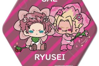 ブルーロック 六角形缶バッジ M-PO 糸師冴&士道龍聖 キャラアニで
                                                2025年8月発売