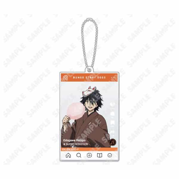 文豪ストレイドッグス SNS風アクリルキーホルダー 江戸川乱歩 キャラアニで
                                                2025年7月発売