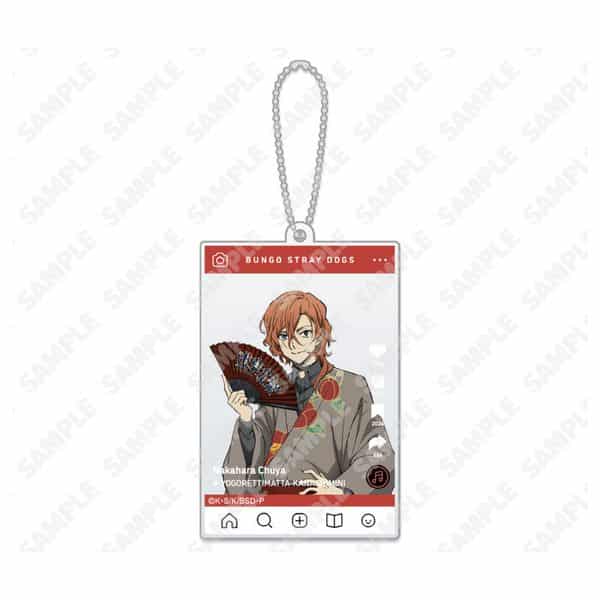 文豪ストレイドッグス SNS風アクリルキーホルダー 中原中也 キャラアニで
                                                2025年7月発売