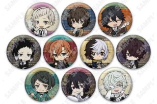 文豪ストレイドッグス　57mm缶バッジ(ミニキャラ) 【1BOX】 キャラアニで
                                                2025年7月発売