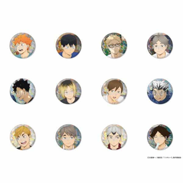 ハイキュー!! トレーディングホログラム缶バッジ -いただきます!- 【再販】 【1BOX】 キャラアニで
                                                2025年7月発売