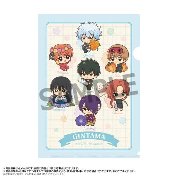 銀魂 和紙クリアファイル Birth Flowers A キャラアニで
                                                2025年7月発売