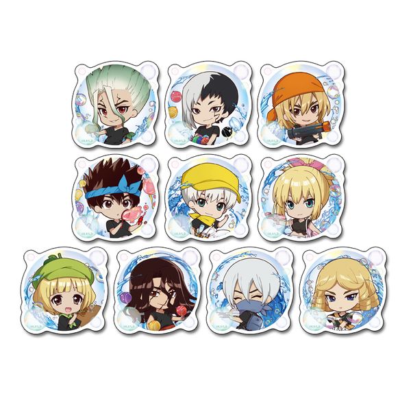 Dr.STONE ぷちちょこ トレーディングステッカー スプラッシュバブル 【1BOX】 キャラアニで
                                                2025年7月発売