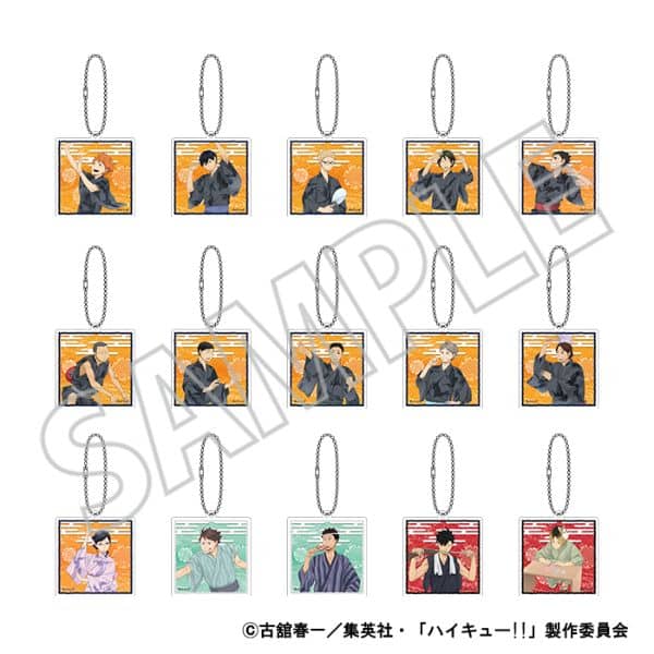 ハイキュー!! アクリルキーホルダーコレクション 【1BOX】 キャラアニで
                                                2025年7月発売