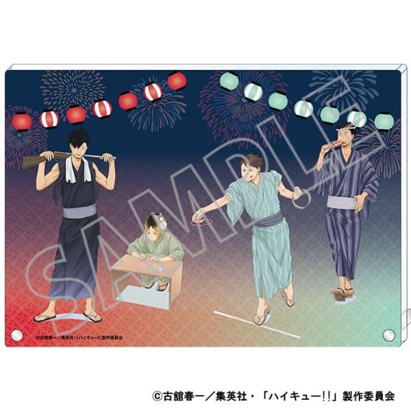 ハイキュー!! アクリルアートパネル 青葉城西高校・音駒高校 キャラアニで
                                                2025年7月発売