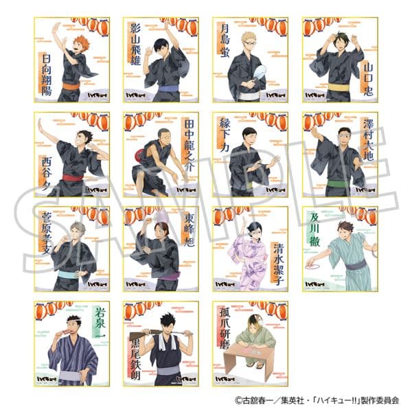 ハイキュー!! ミニ色紙コレクション 【1BOX】 キャラアニで
                                                2025年7月発売