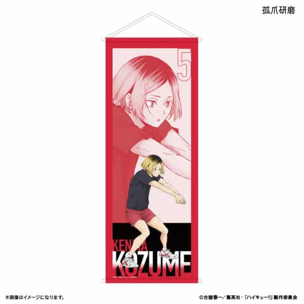 ハイキュー!! BIGタペストリー 孤爪研磨 〜レシーブ〜 キャラアニで
                                                2025年9月発売