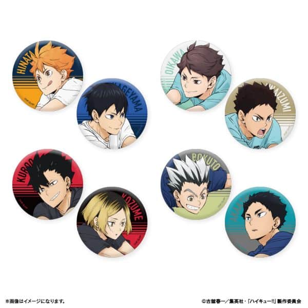 ハイキュー!! トレーディング缶バッジ 〜レシーブ〜 【1BOX】 キャラアニで
                                                2025年9月発売