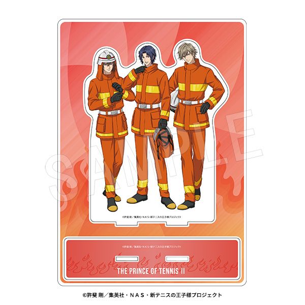 新テニスの王子様 BIGアクリルスタンド 職業体験ver. 不二周助&幸村精市&白石蔵ノ介 キャラアニで
                                                2025年7月発売