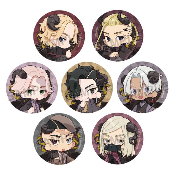 東京リベンジャーズ トレーディング缶バッジ 悪魔 ver.B 【1BOX】 キャラアニで
                                                2025年9月発売