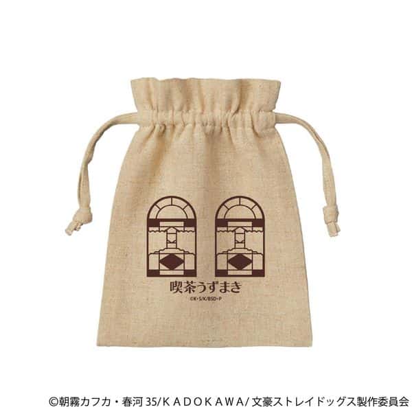 文豪ストレイドッグス 巾着 文豪ストレイドッグス(喫茶うずまき) キャラアニで
                                                2025年7月発売