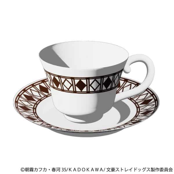 文豪ストレイドッグス カップ&ソーサー 文豪ストレイドッグス(喫茶うずまき) キャラアニで
                                                2025年7月発売
