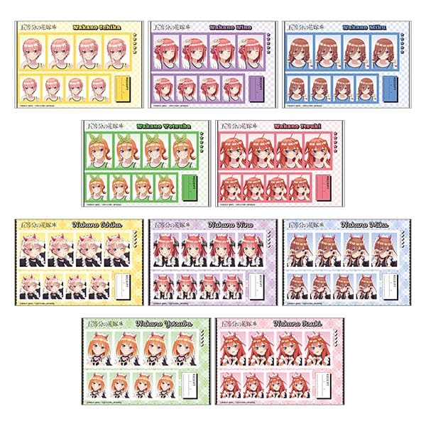 五等分の花嫁* 証明写真館  キャラアニで
                                                2025年7月5日発売