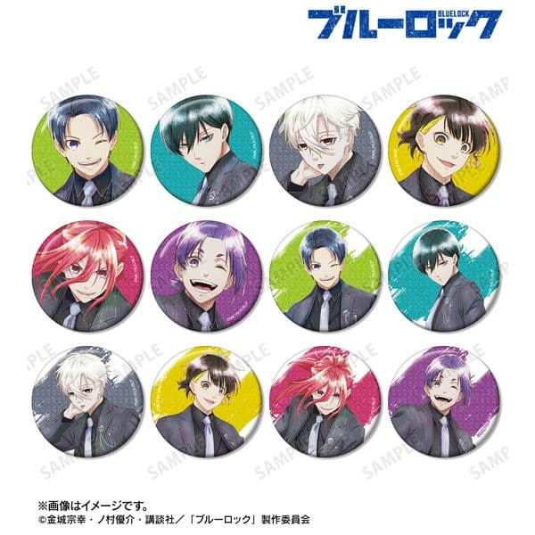 ブルーロック 描き下ろし スーツモデルver. Ani-Art aqua label トレーディンググリッター缶バッジ 【1BOX】 キャラアニで
                                                2025年9月発売