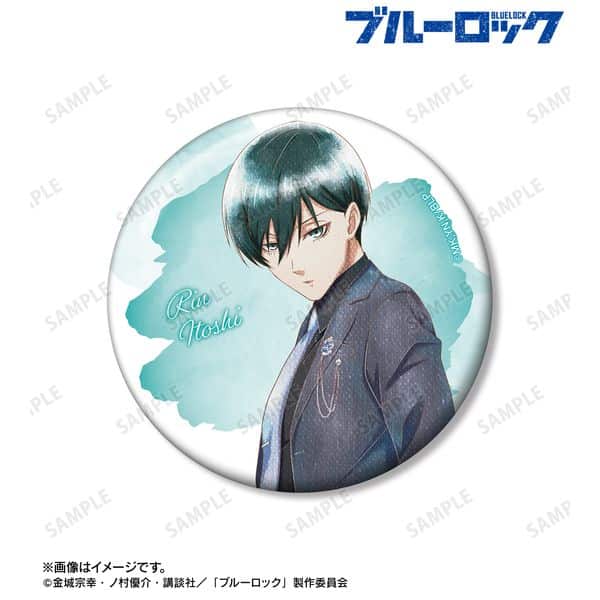 ブルーロック 描き下ろし 糸師凛 スーツモデルver. Ani-Art aqua label 75mm缶バッジ キャラアニで
                                                2025年9月発売