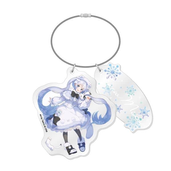 雪ミク×き花 2連アクリルチャーム キャラアニで
                                                2025年7月発売
