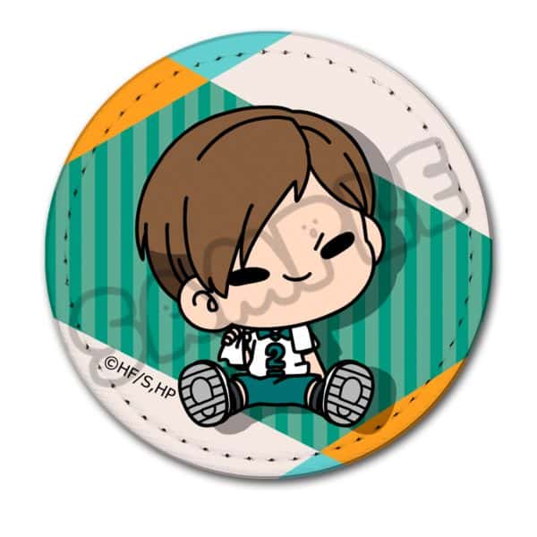 ハイキュー!! みんなmochocho化大作戦!第7弾 レザーバッジ M-OE 二口堅治 キャラアニで
                                                2025年9月発売