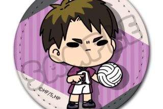 ハイキュー!! みんなmochocho化大作戦!第7弾 レザーバッジ M-OF 牛島若利 キャラアニで
                                                2025年9月発売