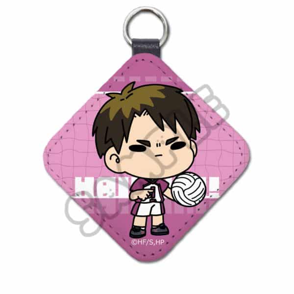 ハイキュー!! みんなmochocho化大作戦!第7弾 レザーチャーム M-OF 牛島若利 キャラアニで
                                                2025年9月発売