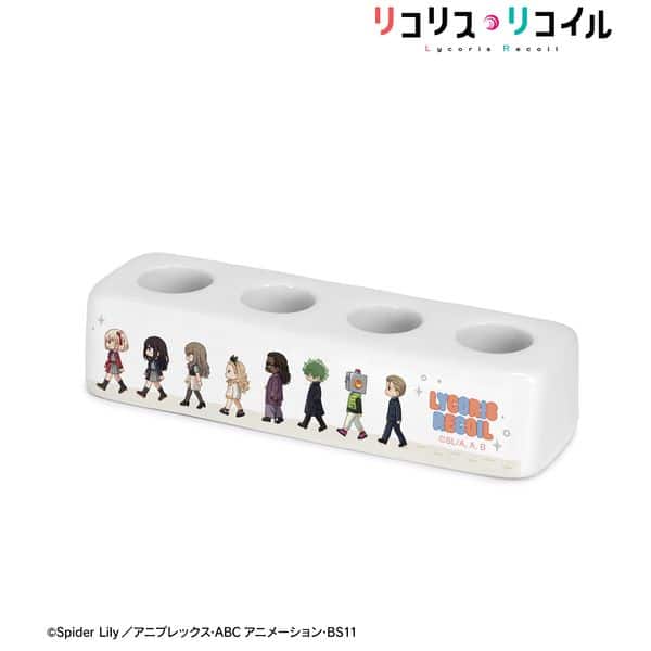 リコリス・リコイル 集合 ちびとこ 歯ブラシスタンド キャラアニで
                                                2025年9月発売